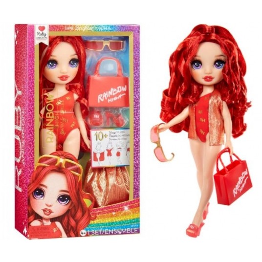*** RAINBOW HIGH SWIM & STYLE RUBY ANDERSON /2 -zdjęcie numer 1