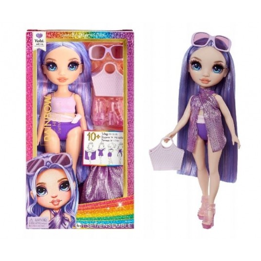 RAINBOW HIGH SWIM & STYLE VIOLET WILLOW /2 -zdjęcie numer 1