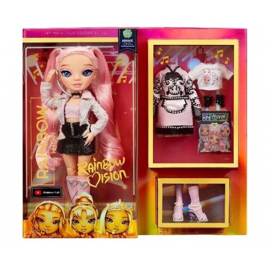 RAINBOW HIGH VISION DOLL MINNIE CHOI /3 -zdjęcie numer 1