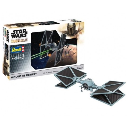 REVELL STAR WARS MANDALORIAN OUTLAND TIE FIGHTER/3 -zdjęcie numer 1