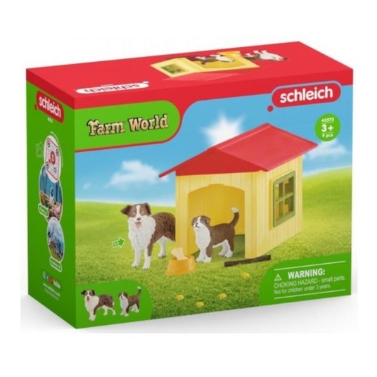 SCHLEICH FARM WORLD BUDA DLA PSA + 2x FIGURKA / 2/12 -zdjęcie numer 1