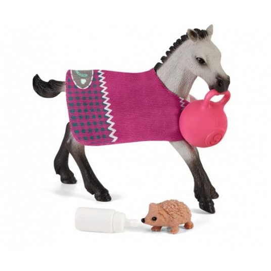 SCHLEICH FIGURKA BAWIĄCE SIĘ ŹREBIE /24 -zdjęcie numer 1