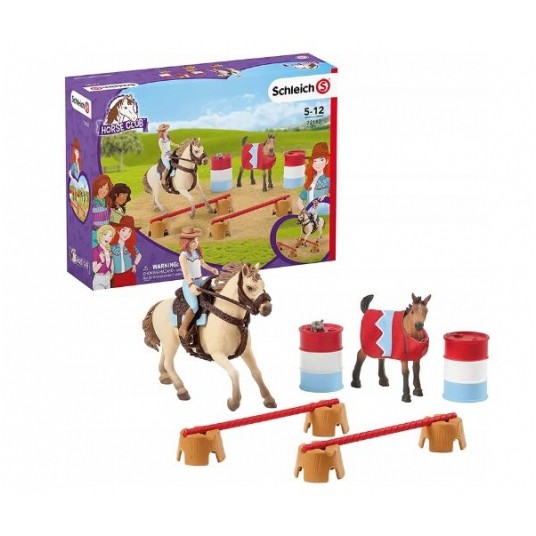 SCHLEICH HORSE CLUB PIERWSZE KROKI NA RANCZU / -zdjęcie numer 1