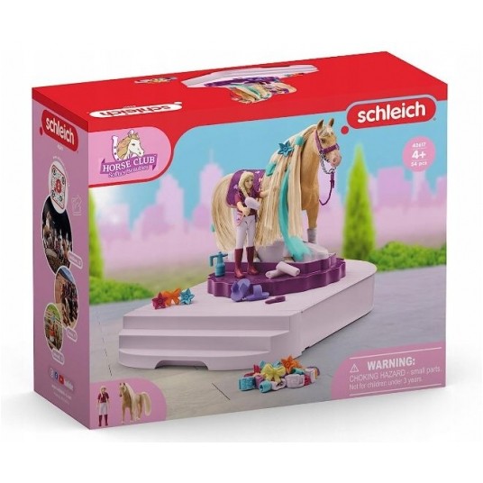 SCHLEICH HORSE CLUB STACJA PIELĘGNACJI KONI / 4 -zdjęcie numer 1