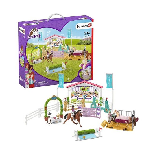 SCHLEICH HORSE CLUB ZESTAW WYŚCIGI KONNE / 2 -zdjęcie numer 1