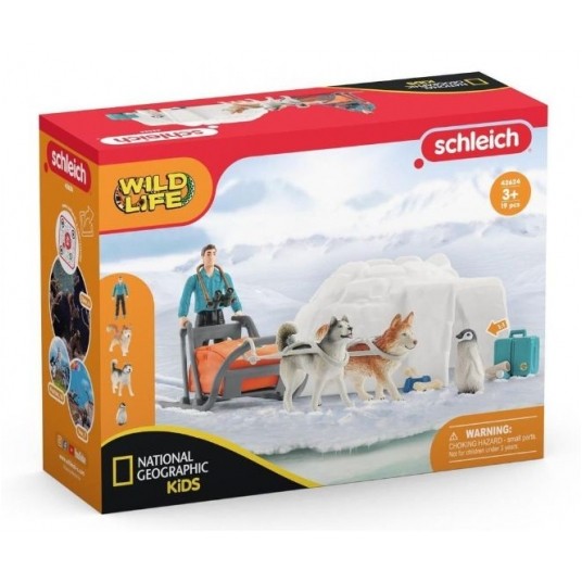 SCHLEICH WILD LIFE WYPRAWA NA ANTARKTYKĘ /8 -zdjęcie numer 1