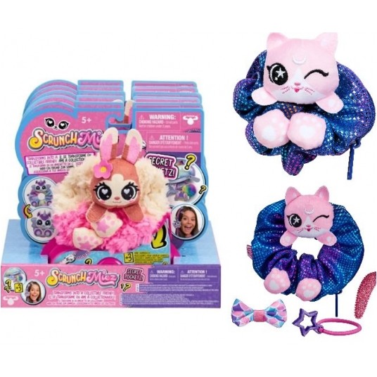 SCRUNCHMIEZ SURPRISE ZWIERZĄTKO AKC DO WŁOSÓW /6 -zdjęcie numer 1