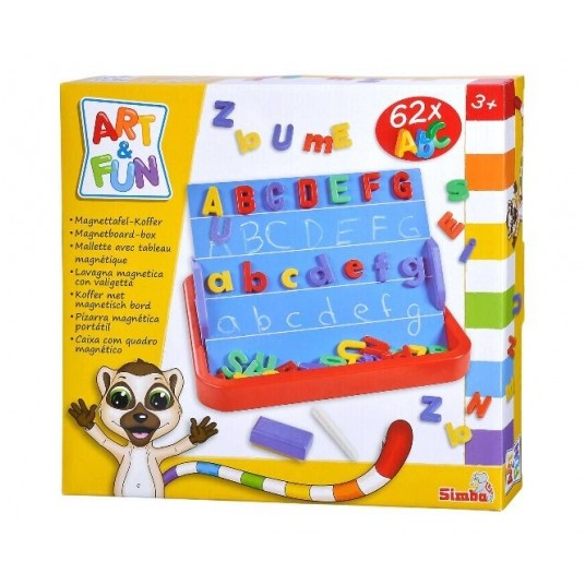 SIMBA ART&FUN TABLICA MAGNETYCZNA W WALIZCE /6 -zdjęcie numer 1