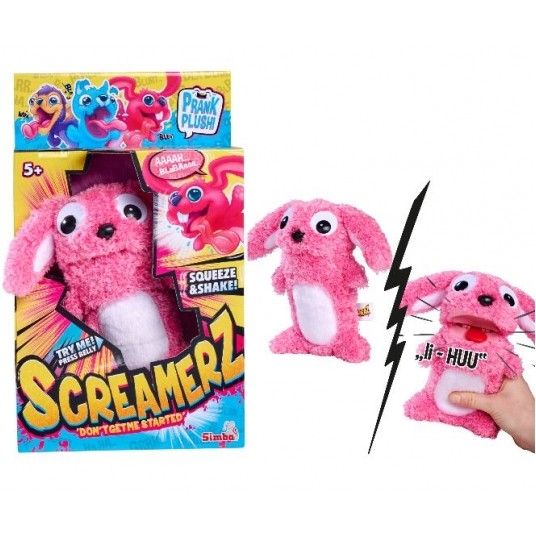 SIMBA SCREAMERZ INTERAKTYWNA MASKOTKA KRÓLIK /6 -zdjęcie numer 1
