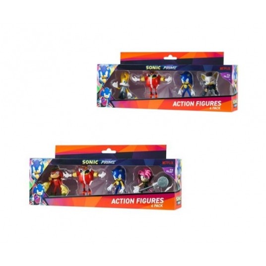SONIC THE HEDGEHOG FIGURKI 4PACK DELUXE ASST. /12 -zdjęcie numer 1