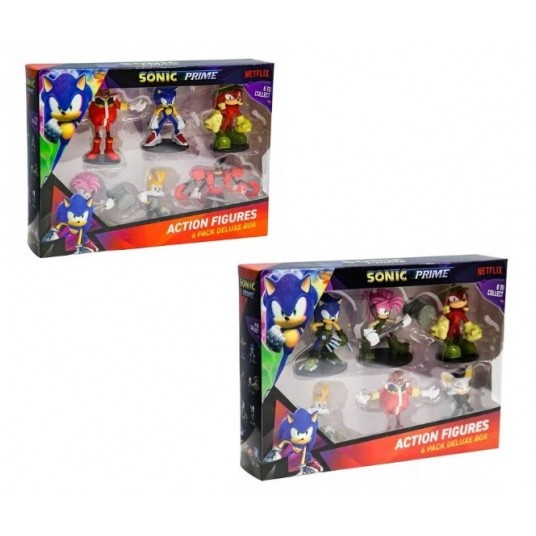 SONIC THE HEDGEHOG FIGURKI 6PACK DELUXE ASST. /6 -zdjęcie numer 1