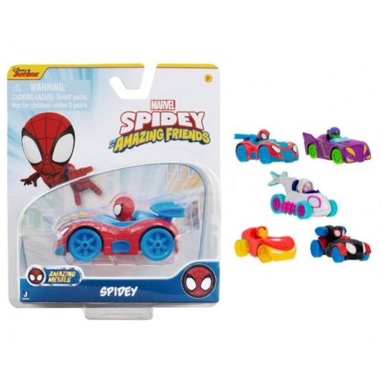 SPIDEY AMAZING FRIENDS AUTKO WYŚCIGOWE ASST /8 -zdjęcie numer 1