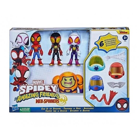 SPIDEY AMAZING FRIENDS WEB SPINNERS ZEST FIGUREK/4 -zdjęcie numer 1