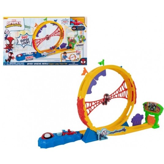 SPIDEY ZESTAW AMAZING METALS SUPER LOOP PĘTLA/2 -zdjęcie numer 1