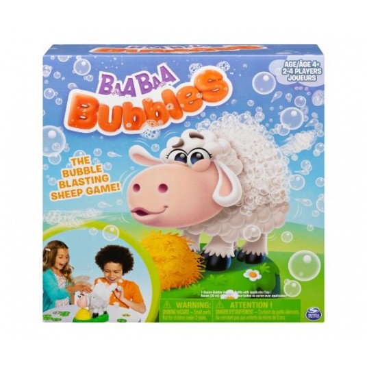 SPIN MASTER GRA BAA BAA BUBBLES KICHAJĄCA OWIECZKA -zdjęcie numer 1