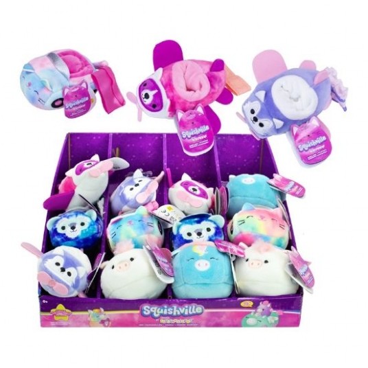 SQUISHMALLOWS MASKOTKA MINI POJAZD /12 -zdjęcie numer 1