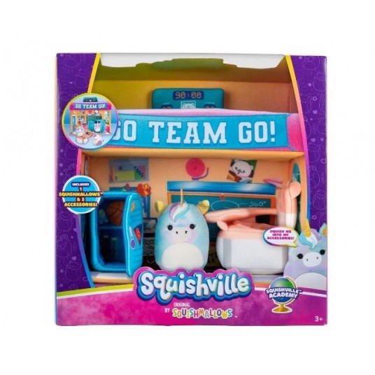 SQUISHVILLE ZESTAW SZKOŁA MASKOTKA SQUISHMALLOWS/4 -zdjęcie numer 1