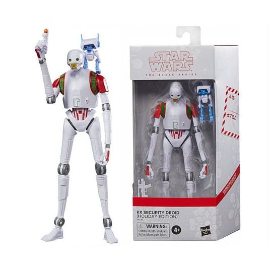 STAR WARS BLACK SERIES HOLIDAY EDITION FIGURKA KX SECURITY DROID /6 -zdjęcie numer 1