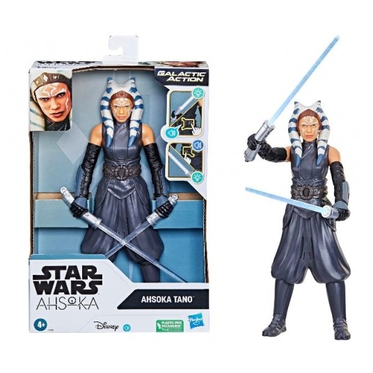 STAR WARS FIGURKA ASHOKA TANO ŚWIATŁO DŹWIĘK /4 -zdjęcie numer 1