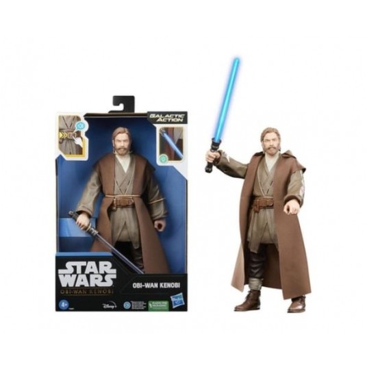 STAR WARS GLACTIC ACTION FIGURKA OBI-WAN KENOBI /4 -zdjęcie numer 1