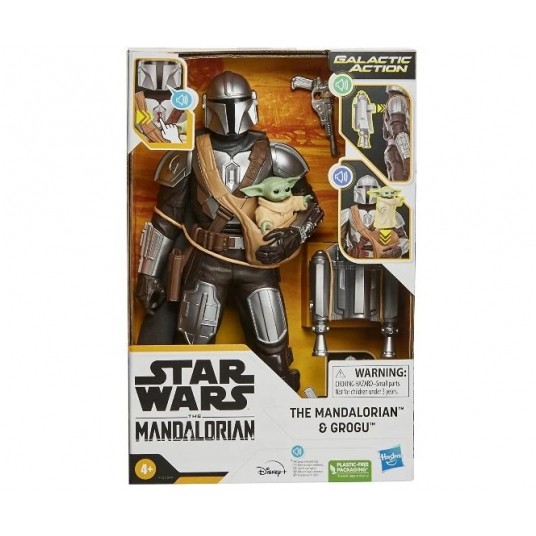 STAR WARS MANDALORIAN I GROGU INTERAKTYWNA FIGURKA -zdjęcie numer 1
