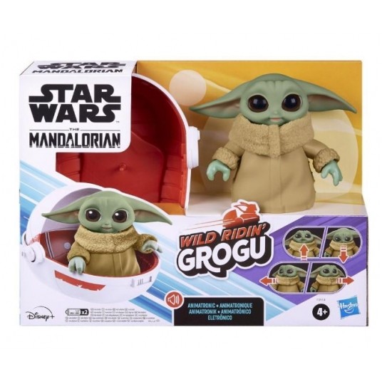 STAR WARS MANDALORIAN INTERAKTYWNY GROGU JEŹDZI /3 -zdjęcie numer 1