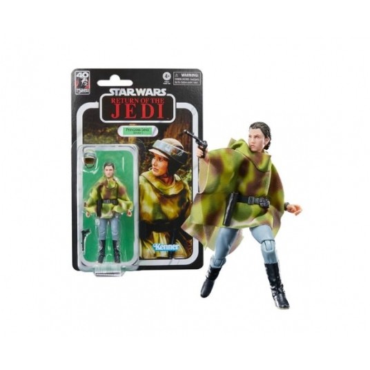 STAR WARS RET. BLACK SERIE FIGURKA PRINCESS LEIA/5 -zdjęcie numer 1