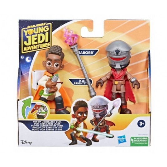 STAR WARS YOUNG JEDI FIGURKA 2 PACK/6 -zdjęcie numer 1