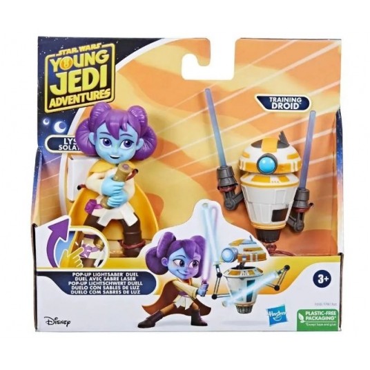 STAR WARS YOUNG JEDI FIGURKA 2 PACK LYS & DROID/6 -zdjęcie numer 1