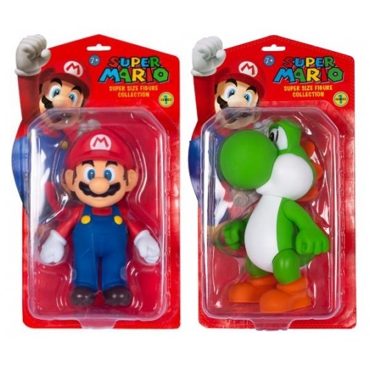 SUPER MARIO FIGURKA 24 cm - MIX (MARIO/YOSHI) -zdjęcie numer 1