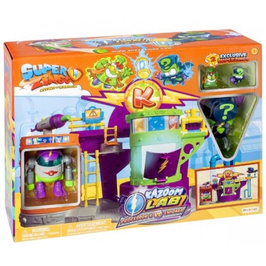 SUPER ZINGS KAZOOM LAB LABORATORIUM + FIGURKI/2 -zdjęcie numer 1