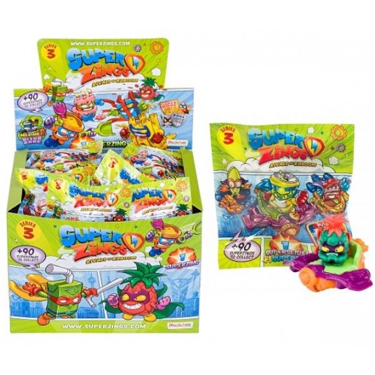 SUPER ZINGS SERIA 3 FIGURKA + SUPERSLIDER -zdjęcie numer 1