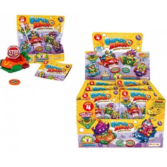 SUPER ZINGS SERIA 4 BLASTERJET + FIGURKA /24 -zdjęcie numer 1