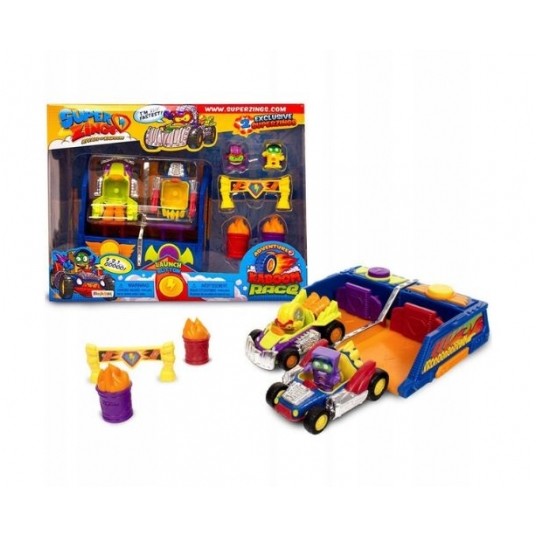 SUPER ZINGS WYŚCIGI 2 AUTKA+ FIGURKI EKSKLUZYWNE/4 -zdjęcie numer 1