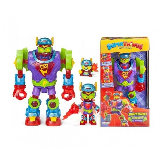 SUPER ZINGS ZESTAW SUPERBOT FURY STORM KID FURY /6 -zdjęcie numer 1