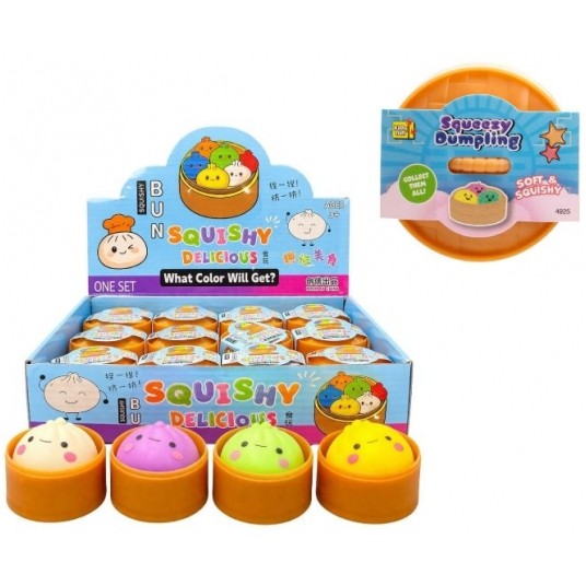 SURPRISE SQUISHY DUMPLINGS 5,5 CM ASST. /12 -zdjęcie numer 2