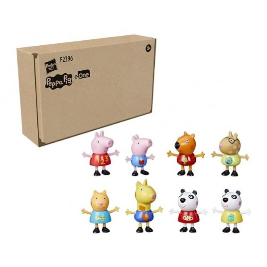 ŚWINKA PEPPA 8PAK FIGUREK BROWN BOX /24 -zdjęcie numer 1