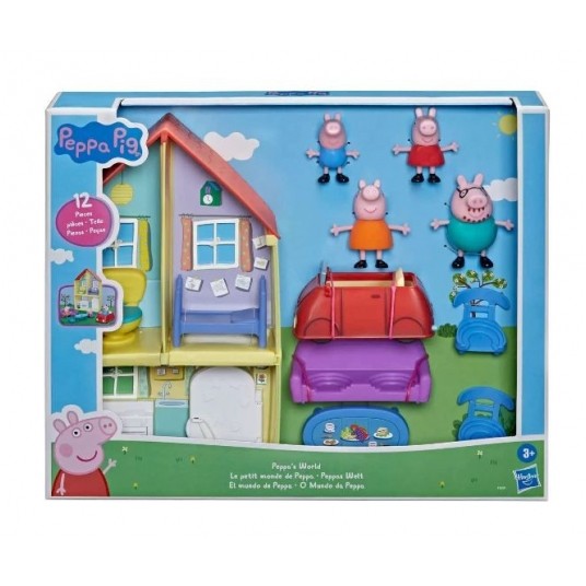 ŚWINKA PEPPA DOMEK PEPPY + FIGURKI /5 -zdjęcie numer 1