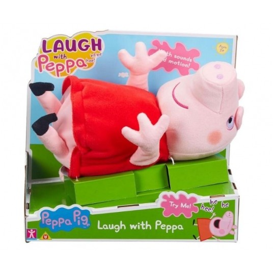 ŚWINKA PEPPA MASKOTKA ŚMIEJĄCA SIĘ PEPPA /4 -zdjęcie numer 1