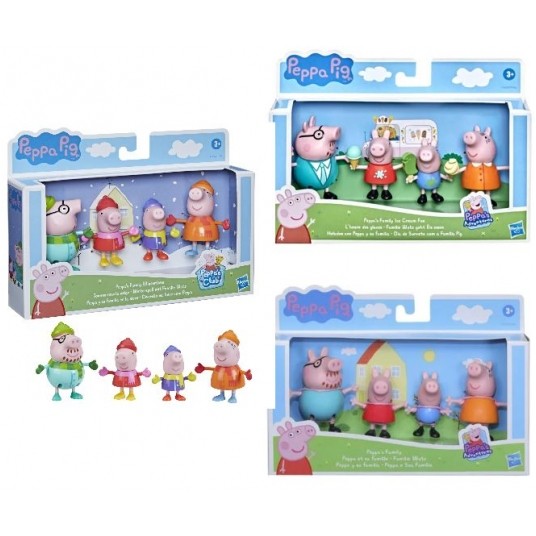 ŚWINKA PEPPA RODZINA PEPPY 4x FIGURKA ASST /4 -zdjęcie numer 1