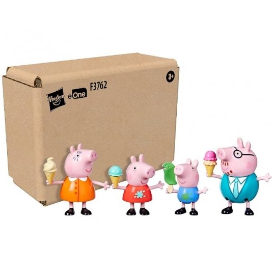 ŚWINKA PEPPA RODZINA PEPPY W LODZIARNI BROWN BOX / -zdjęcie numer 1