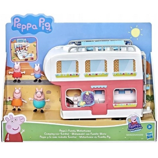 ŚWINKA PEPPA RODZINNY KAMPER + FIGURKI / -zdjęcie numer 1