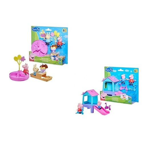 ŚWINKA PEPPA ZESTAW FIGURKI + AKCESORIA OUTDOOR ASST. -zdjęcie numer 1