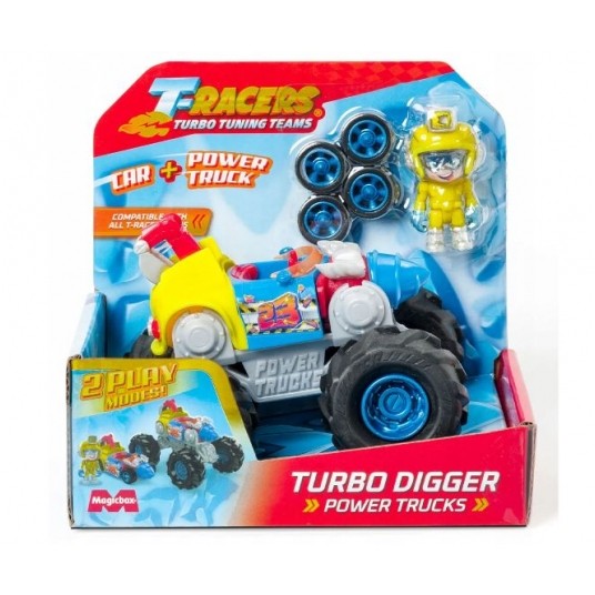 T-RACERS POWER TRUCKS TURBO DIGGER MONSTER AUTO/8 -zdjęcie numer 1