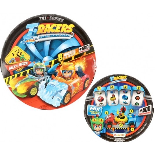 T-RACERS TURBO TUNING WHEEL BOX POJAZD + FIG. / 16 -zdjęcie numer 1