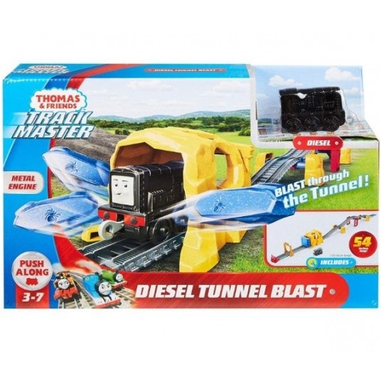 THOMAS TRACKMASTER LOKOMOTYWA DIESEL I TUNEL -zdjęcie numer 1