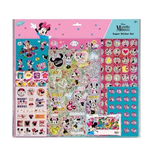 TOTUM DISNEY ZESTAW NAKLEJEK MYSZKA MINNIE /48 -zdjęcie numer 1