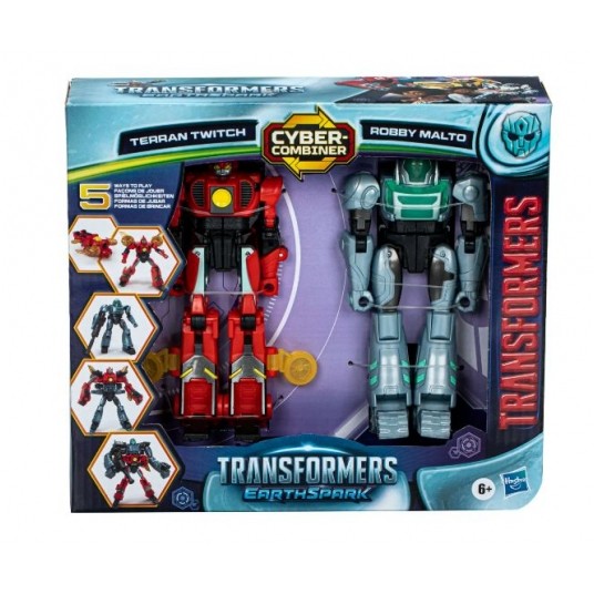 TRANSFORMERS EARTHSPARK CYBER COMBINER /4 -zdjęcie numer 1