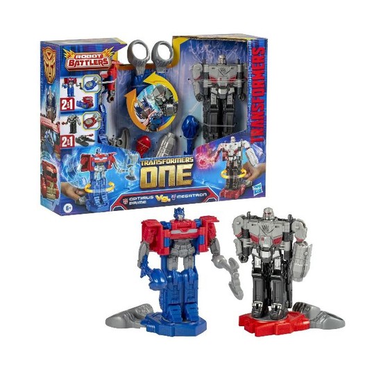 TRANSFORMERS ONE 2x FIGURKA OPTIMUS PRIME MEGATRON / -zdjęcie numer 1