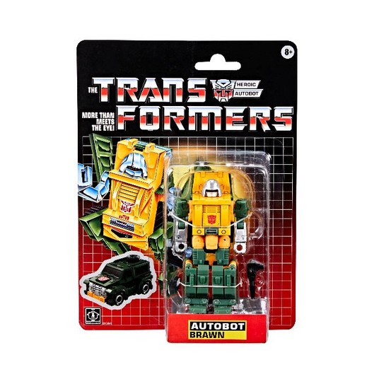 TRANSFORMERS RETRO FIGURKA AUTOBOT BRAWN / -zdjęcie numer 1